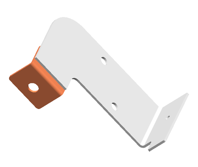 Gleichstrom-Kupfer-Aluminium-Verbundsammelschiene für die Modulverbindung