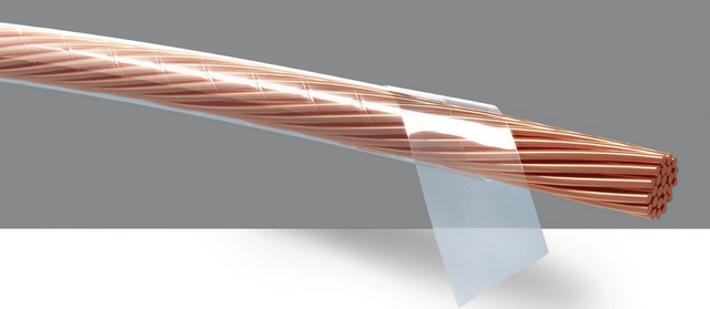 Hochflexible, umwickelte Litzen für Hochfrequenzinduktoren